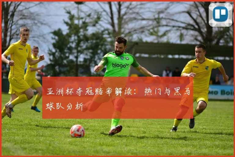 亚洲杯夺冠赔率解读:热门与黑马球队分析